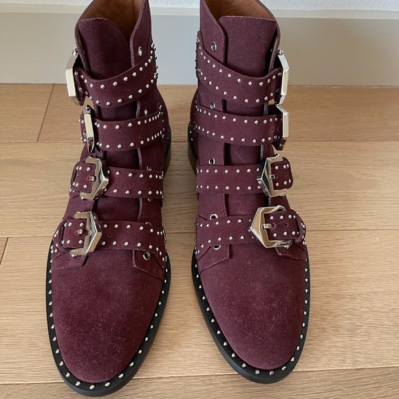 GIVENCHY Studded Suede Ankle Boot - Picture 4 of 8